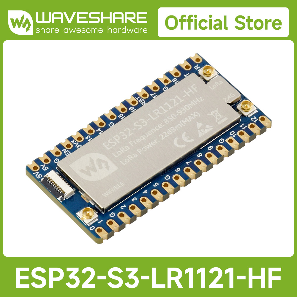Waveshare Esp32 - Scheda di sviluppo Waveshare ESP32-S3 LoRa,