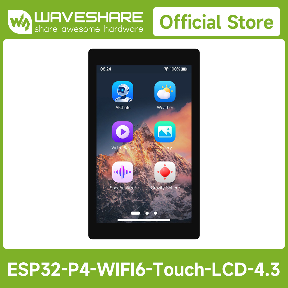 Waveshare Esp32 - Scheda di sviluppo Waveshare ESP32-P4-WIFI6 da