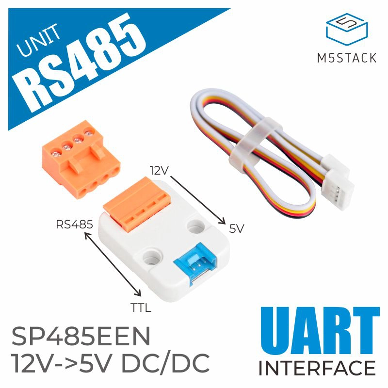 M5Stack - Unità convertitore ufficiale da RS485 a