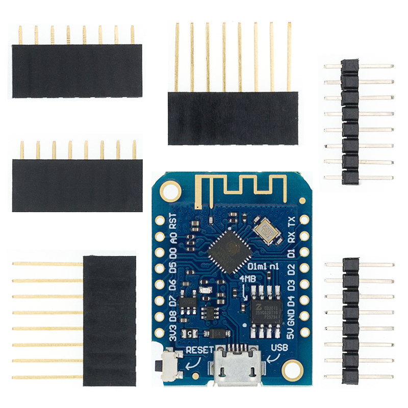 Micro USB/Tipo-C USB WeMos D1  - D1 Mini Pro recensione e prezzo