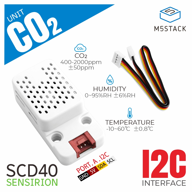 Unità CO2 M5Stack con Sensore  - M5Stack recensione e prezzo