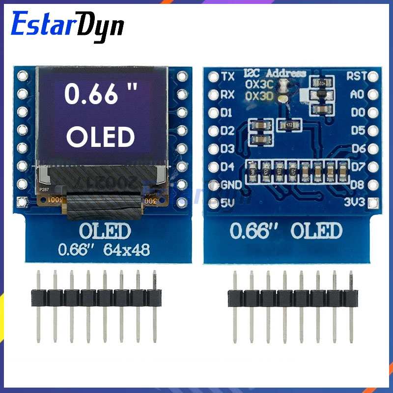 Schermo LCD LED OLED da 0.66 p - Wemos D1 recensione e prezzo