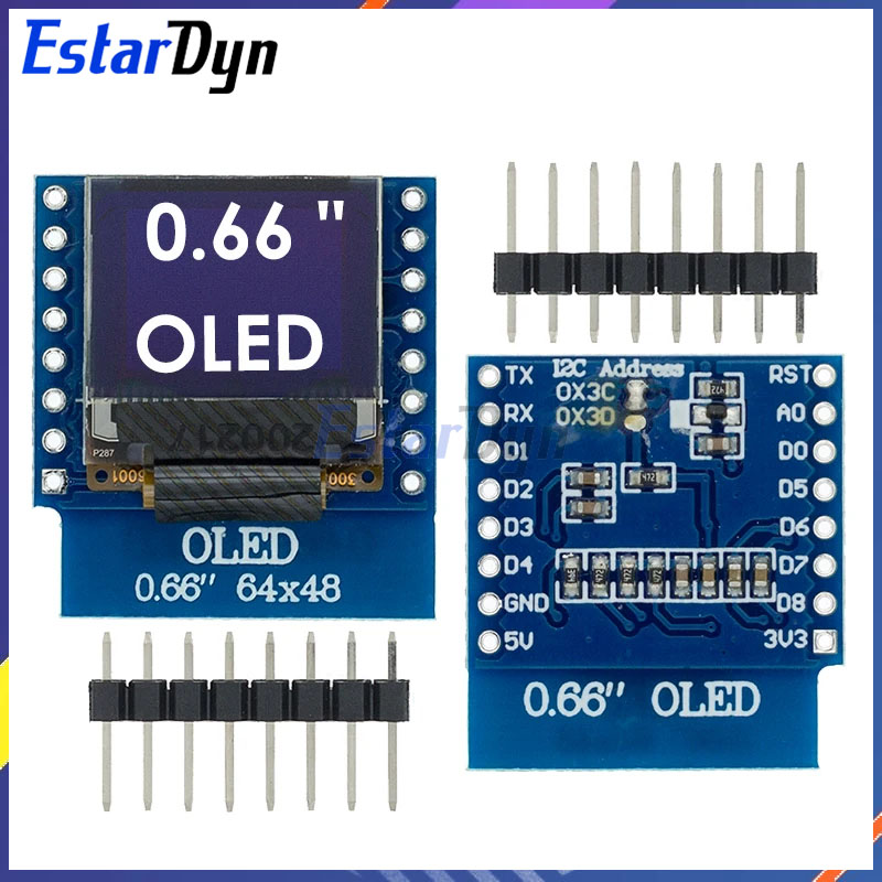 Schermo LCD LED OLED da 0.66 p - Wemos D1 recensione e prezzo