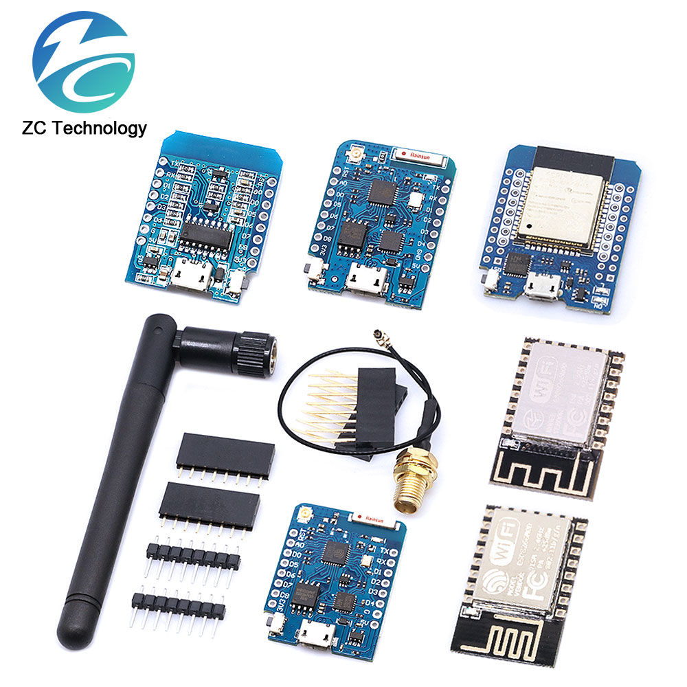 ESP8266 ESP-12 ESP-12F ESP32 C - D1 Mini Pro recensione e prezzo