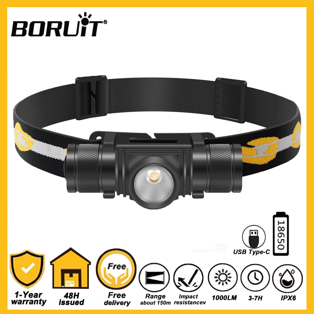 BORUiT D10 Lampada frontale a  - Lolin D32 recensione e prezzo