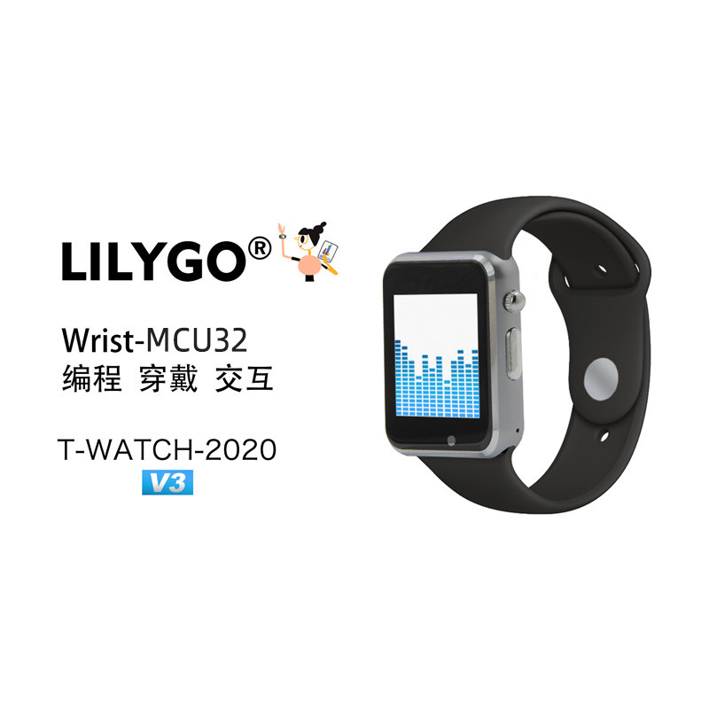 LILYGO T-WATCH-2020 V3 con Mic - Ttgo T Watch recensione e prezzo