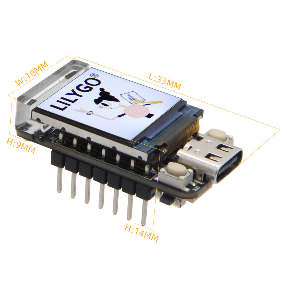 LILYGO T-QT Pro ESP32-S3 GC9A0 - Lolin S3 recensione e prezzo