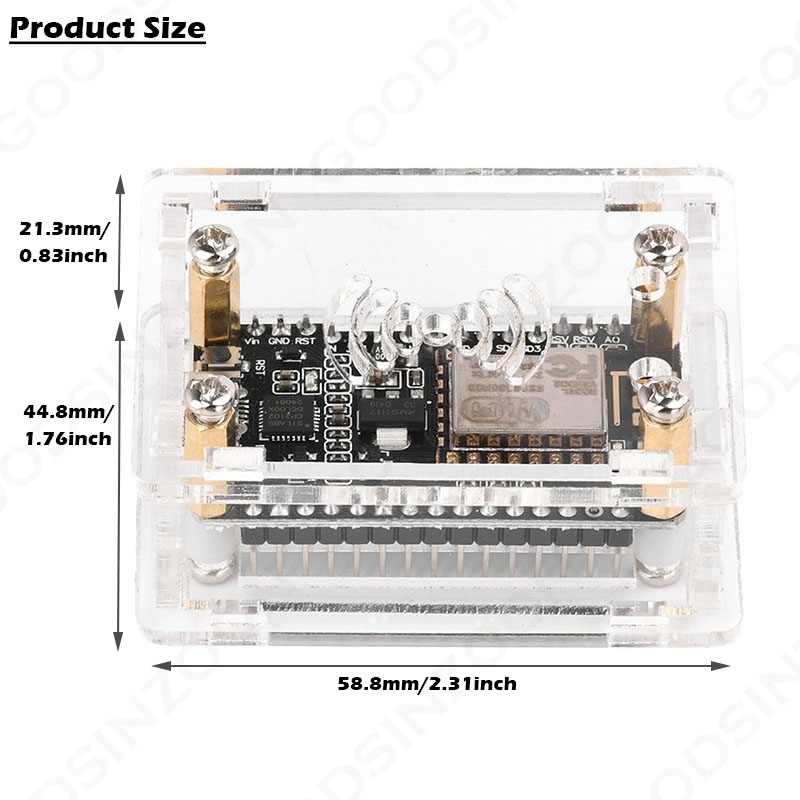 Kit custodia in acrilico per E - Nodemcuv2 recensione e prezzo