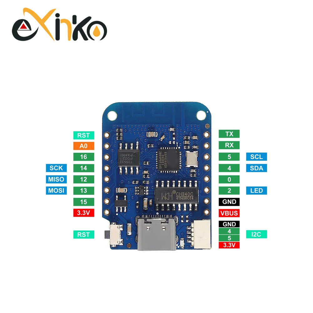 1/5/10PCS WeMos D1 Mini ESP826 - D1 Mini Pro recensione e prezzo
