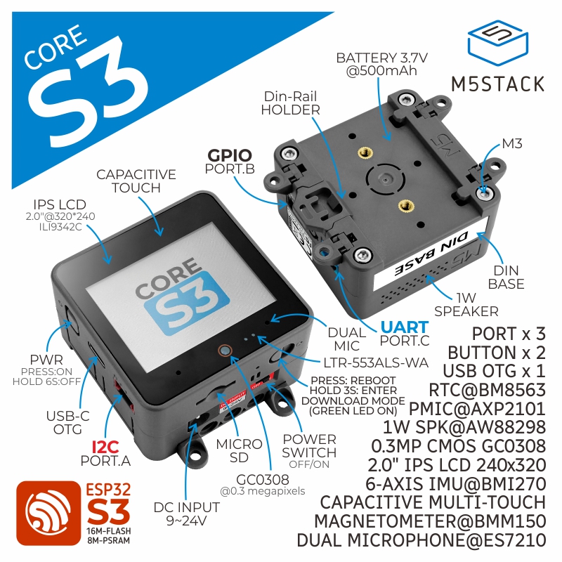 M5Stack ESP32-S3 Ufficiale, Fo - M5Stack Core2 recensione e prezzo